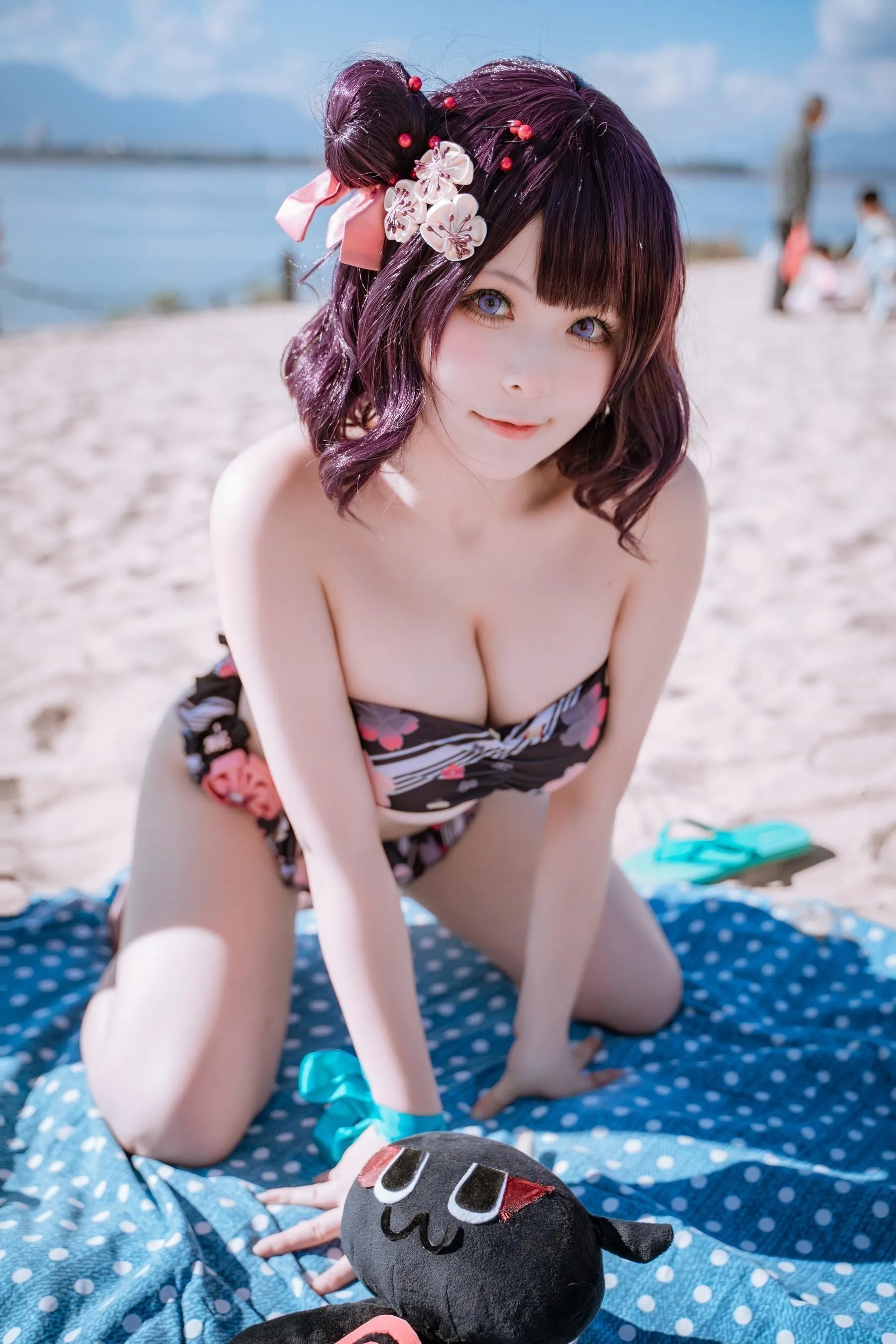 w百合欧皇子w – NO.11 沙滩 [21P]插图6